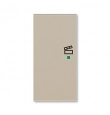 ABB Levit Кофе макиато Клавиша 2-ая левая с символом сцены free@home  6220H-A02103 18  2CHH622103A4018  ABB