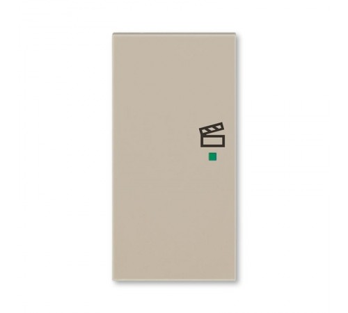 ABB Levit Кофе макиато Клавиша 2-ая левая с символом сцены free@home  6220H-A02103 18  2CHH622103A4018  ABB