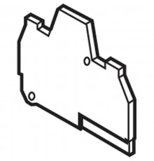 Изолятор FEMAD3 Торц. для D1/5.ADO серый  1SNA199341R0500  TE