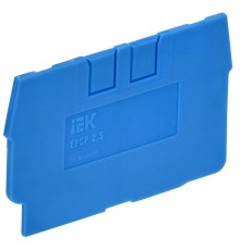 ARMAFIX Заглушка для колодки клеммной CP 2,5мм2 синяя  AF-CT20-00-K07-002-ZGL  IEK