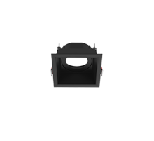 Рамка для модульного светильника "ВАРТОН" FLEX 50 10 квадратная встраиваемая утопленная 85х85х65мм черный муар  V1-R0-T0435-10006-2000000  VARTON