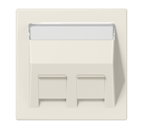 накладка для модульных разъемов  LS569-30BFPL  Jung