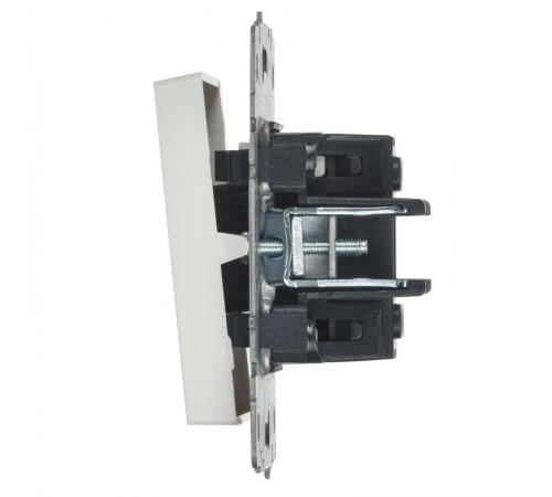 BRITE Выключатель 1-клавишный 10А ВС10-1-0-БрБ белый  BR-V10-0-10-K01  IEK