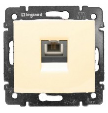 Valena Сл. КостьDIY Розетка телефонная RJ11  695622  Legrand