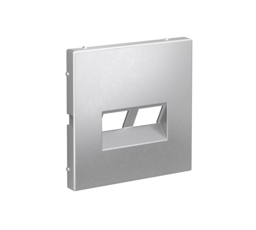 ArtGallery Алюминий Накладка двойная для информационных функций типа Keystone  GAL000390  SE