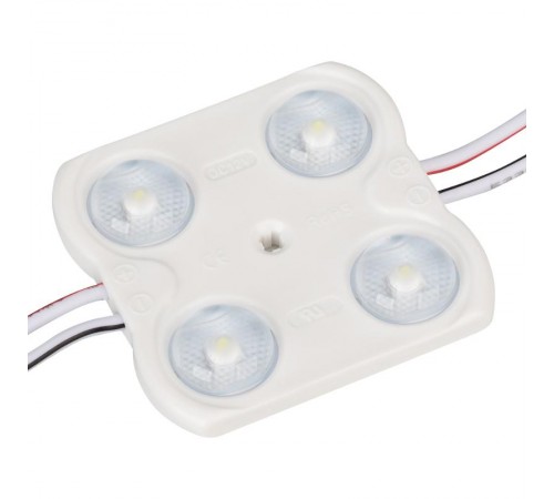 Модуль герметичный CRAFT-2835-4-12V Cool 170deg (45x43mm, 1.6W, IP67)  028891  Arlight