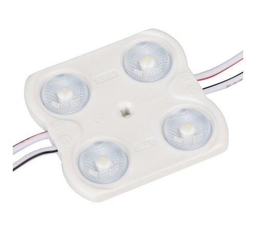 Модуль герметичный CRAFT-2835-4-12V Cool 170deg (45x43mm, 1.6W, IP67)  028891  Arlight