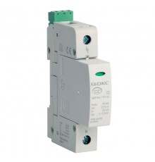Ограничитель импульсных перенапряжений УЗИП, класс II, 1-полюсный, L-N, 40кА (8  NX2012  DKC