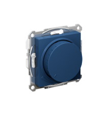 AtlasDesign Аквамарин Светорегулятор (диммер) поворотно-нажимной, LED, RC, 400Вт, мех.  ATN001123  SE