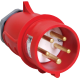 Вилка переносная ССИ-015 16А-6ч/200/346-240/415В 3Р+РЕ+N IP44 MAGNUM  PSN02-016-5  IEK