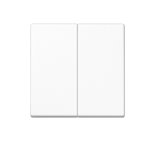 Клавиша для KNX кнопки, 2 группы; термопласт; белый  A102BFWW  Jung