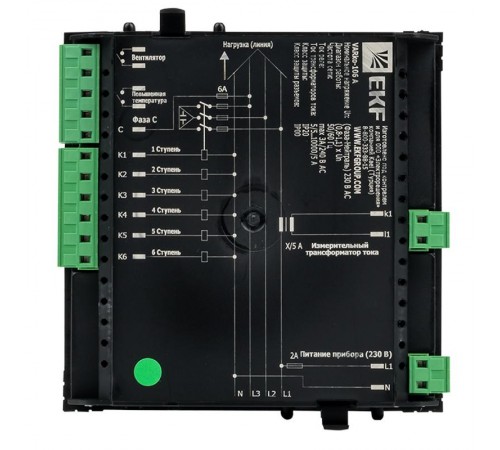 Регулятор реактивной мощности Varko-106a EKF PROxima   varko-106a-pro   EKF