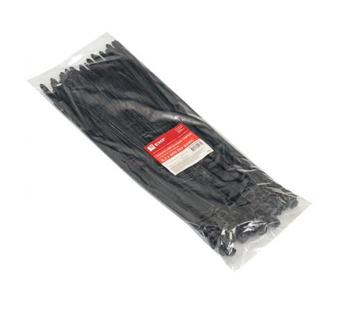 Хомут нейлоновый ЧЕРНЫЙ 8,2х400 (уп./100шт) EKF PROxima  plc-cb-8.2x400  EKF