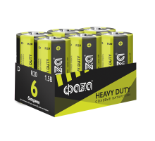 Батарейка R20 ФАZА Heavy Duty Pack-6 арт.5042353