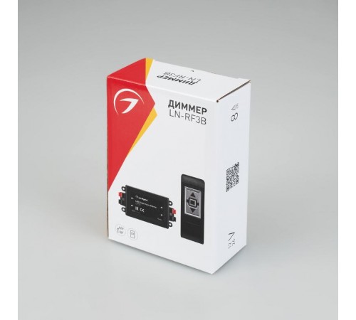 Диммер LN-RF3B (12-24V,96-192W, ПДУ 3кн)  015668  Arlight