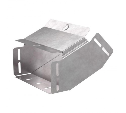 Угол вертикальный внутренний 45 градусов с крышкой Стандарт 200х100  PR16.0449  Промрукав