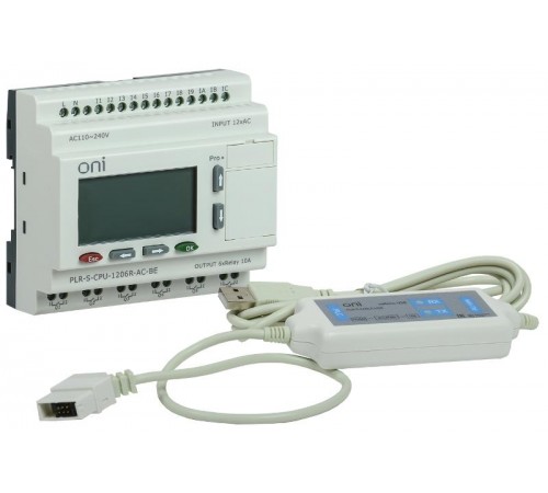 Логическое реле PLR-S. Стартовый набор 220В AC ONI  PLR-S-STK-1206R-AC-BE  ONI