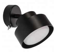 Светильник настенный, черный, 12W, 230V,GX53, HL3670  48412  FERON