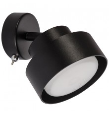 Светильник настенный, черный, 12W, 230V,GX53, HL3670  48412  FERON