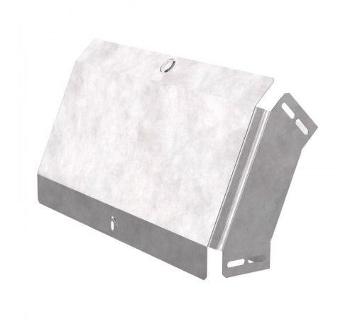 Угол вертикальный внешний 45 градусов с крышкой Стандарт 400х80   PR16.0575  Промрукав