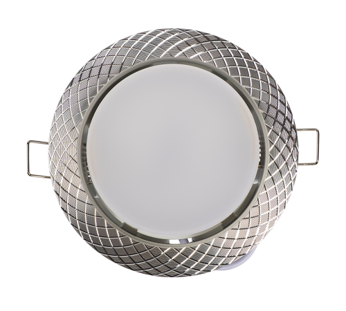 Светильник точечный встраиваемый под лампу PGX53d AL34-Chrome  .5020276  Jazzway
