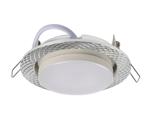 Светильник точечный встраиваемый под лампу PGX53d AL34-Chrome  .5020276  Jazzway