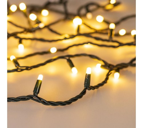 Светодиодная гирлянда ARD-STRING-PRO-1000-GREEN-100LED-MILK-PULSE Warm (230V, 7W) (Ardecoled, IP65)  031662  Arlight