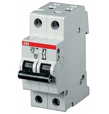 Выключатель автоматический двухполюсный (1п+N) S201P 0,5А Z 25кА (S201P Z0.5NA)  2CDS281103R0158  ABB