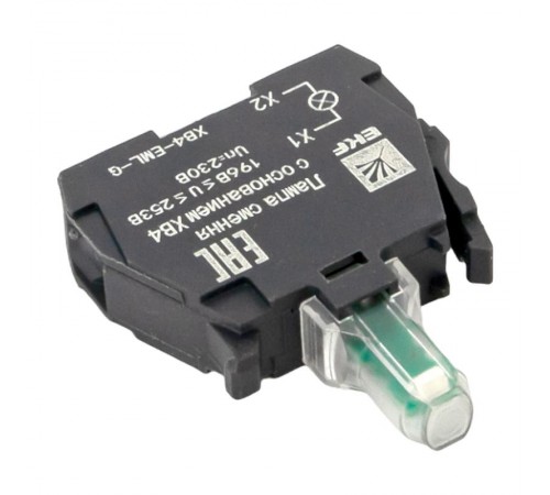 Лампа сменная c основанием XB4 зеленая 230В EKF PROxima    XB4-EML-G   EKF 