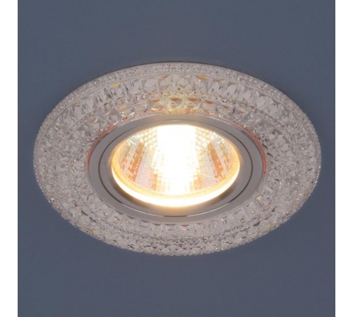 Светильник точечный встраиваемый 2160 MR16 CL прозрачный  a033831  Elektrostandard