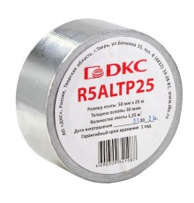 Лента алюминиевая Ш=50мм, длина 25м  R5ALTP25  DKC