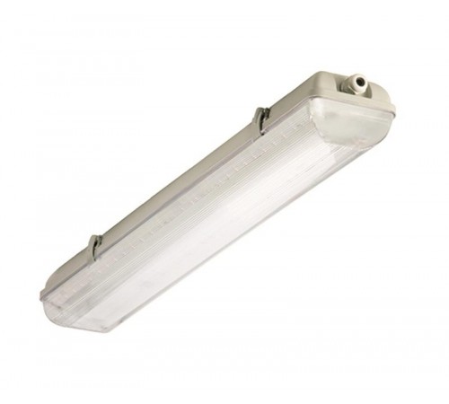 Светильник светодиодный пылевлагозащищенный с БАП TLWP06 PC ECP EM 1263х135х105мм 33Вт 4000K , 1 ч., РТ 4500Лм IP65 прозр  03390  TechnoLux