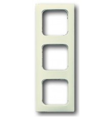 Рамка 3-постовая для кабель-каналов, Busch-Duro 2000 SI, слоновая кость  1725-0-1551   2CKA001725A1551  ABB