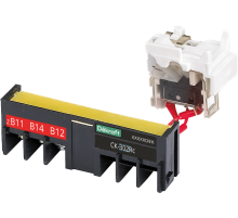 Контакт сигнальный левый 1НО1НЗ СК-304/306Rc  28719DEK  DEKraft