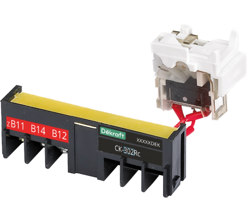 Контакт сигнальный левый 1НО1НЗ СК-304/306Rc  28719DEK  DEKraft