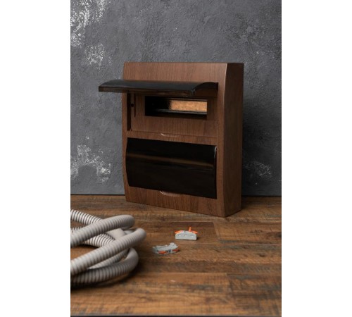 Щит распределительный навесной ЩРН-П-24 темное дерево IP41 EKF PROxima  pb40-n-24-dark  EKF