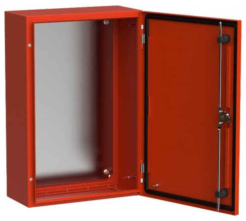 TITAN 5 Корпус метал. ЩМП-60.40.20 УХЛ1 IP66 RAL3020 красный  TI5-13-N-060-040-020-66  IEK