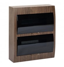 Щит распределительный навесной ЩРН-П-24 темное дерево IP41 EKF PROxima  pb40-n-24-dark  EKF