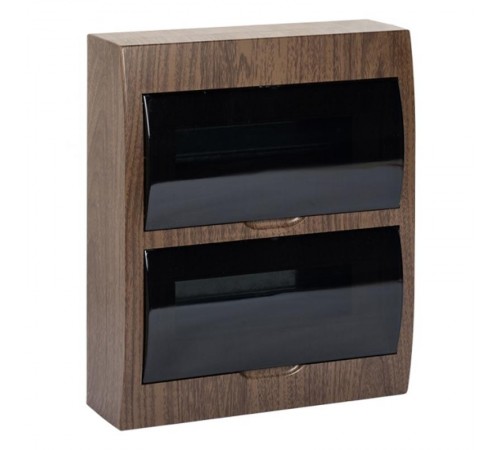 Щит распределительный навесной ЩРН-П-24 темное дерево IP41 EKF PROxima  pb40-n-24-dark  EKF