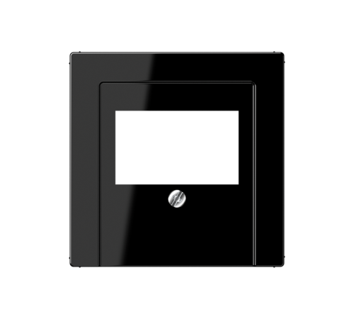 Крышка для ТАЕ и USB розеток, фиксация винтом; дюропласт; черный; A500  A569PLTSW  Jung