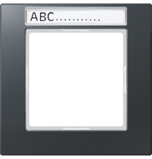 Рамка 1-кратная AC581BFNAANM Jung