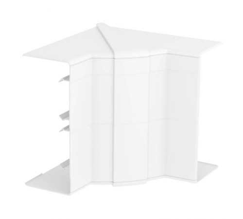 Внутренний угол кабельного канала Rapid 45-2 регулируемый 53x130 мм (ПВХ,белый) (GK-IH53130RW)  6113250  OBO Bettermann