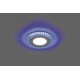 Светильник светодиодный встраиваемый круг AL2330, 9W, 720Lm, белый (4000К) и синий  29586  FERON