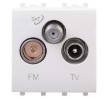 TV-FM-SAT розетка "Белое облако" "Avanti", 1 мод  4400532  DKC