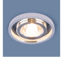 Светильник точечный встраиваемый 7021 MR16 SL/WH зеркальный/белый  a036742  Elektrostandard