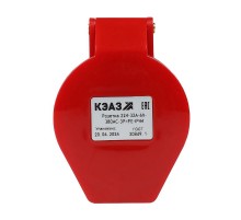Розетка 224-32А-6h-380AC-3P+PE-IP44  222752  КЭАЗ