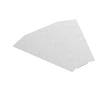 Крышка угла горизонтального 45 градусов Профи HDZ 500 (1,0 мм)  PR16.16935  Промрукав