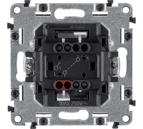 Valena LIFE DIY Белый Выключатель 1-клавишный 10А 250В  752401  Legrand