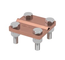 Соединитель пруток - полоса, 57х57 мм, медь  NG3102CU  DKC