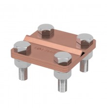 Соединитель пруток - полоса, 57х57 мм, медь  NG3102CU  DKC